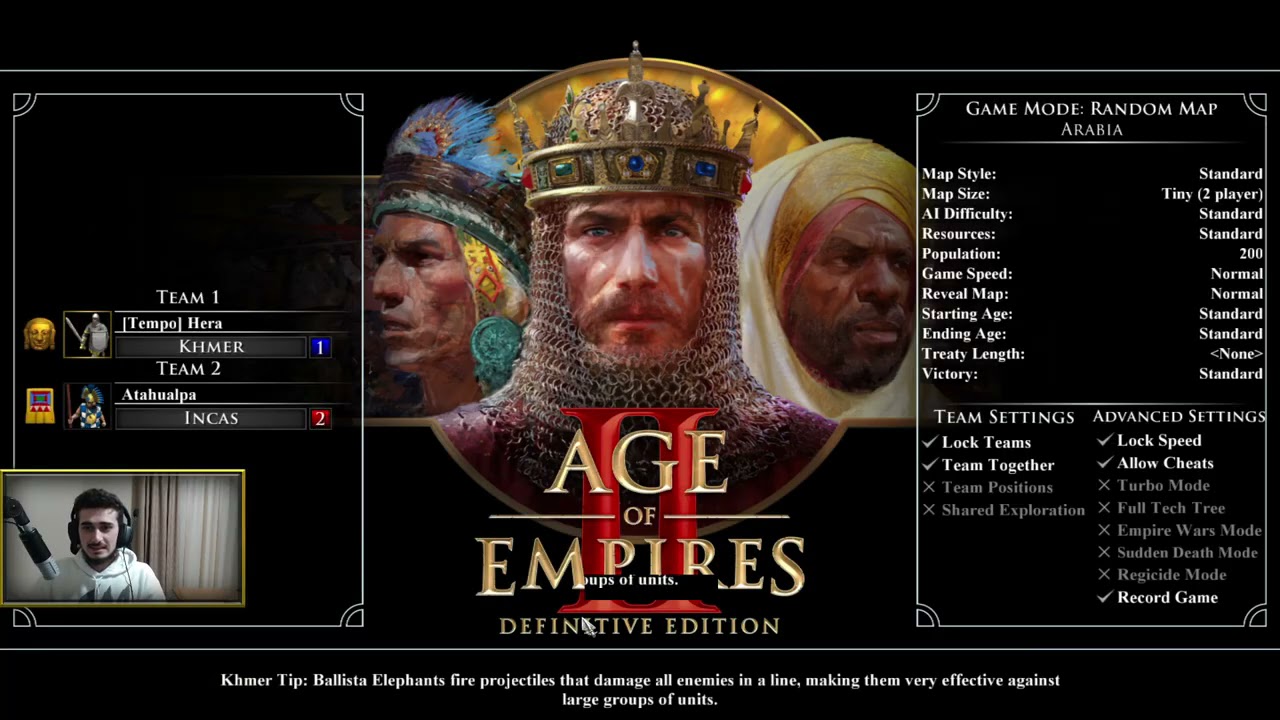 FASTEST FEUDAL AGE EVER Aoe2 DE (World Record)