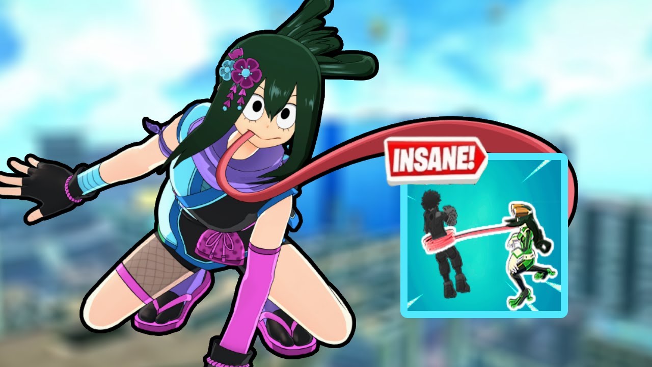 High Kill Tsuyu Asui Ranked Gameplay My Hero Ultra Rumble | MHUR