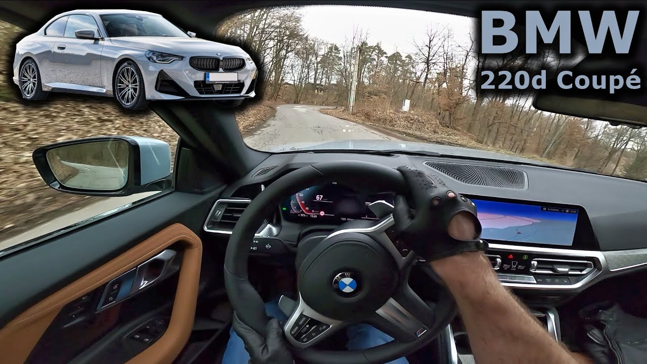 2022 BMW 220d Coupe | POV test drive