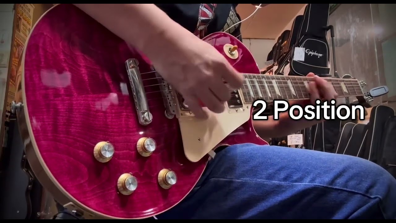 GIBSON LES PAUL STANDARD 60S FIGURED TOP ELECTRIC GUITAR - TRANS FUCHSIA