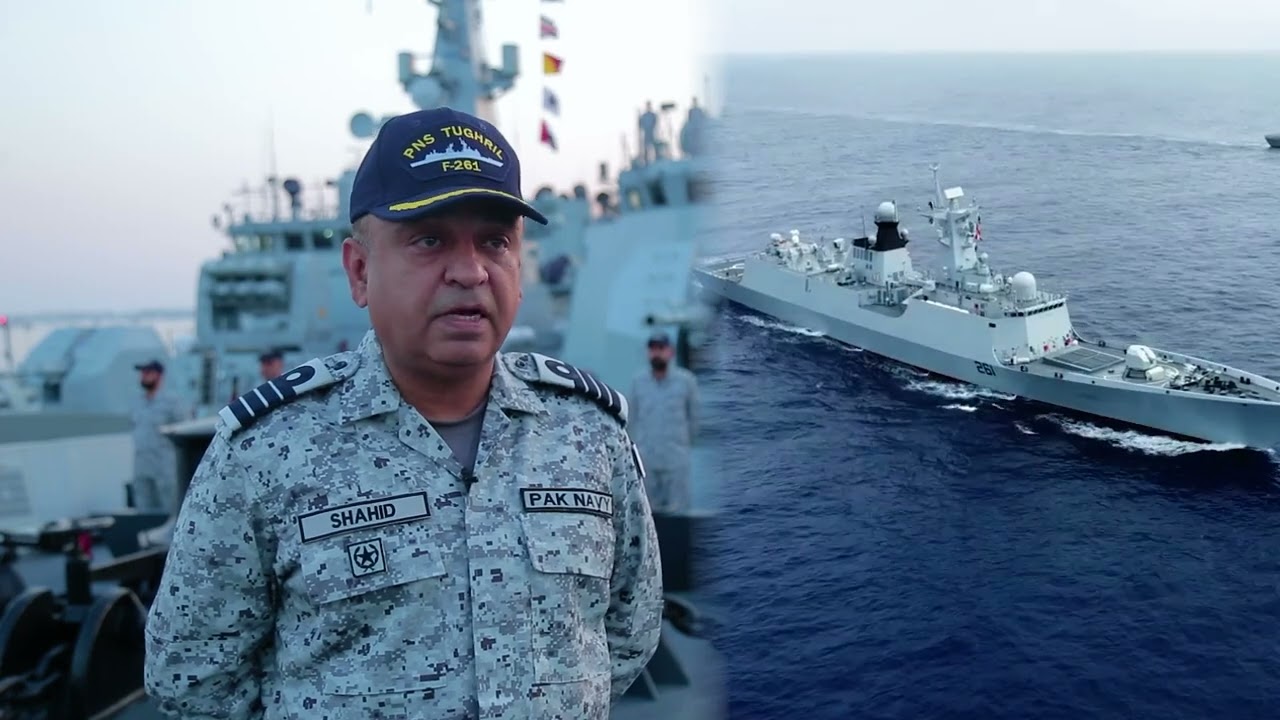 INDUCTION CEREMONY OF PNS TUGRHRIL AND PN SEA KING HELICOPTERS