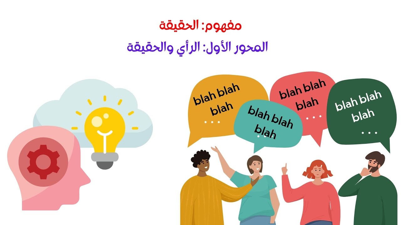 الحقيقة والرأي/ مفهوم الحقيقة/ مجزوءة المعرفة/ 2باكالوريا