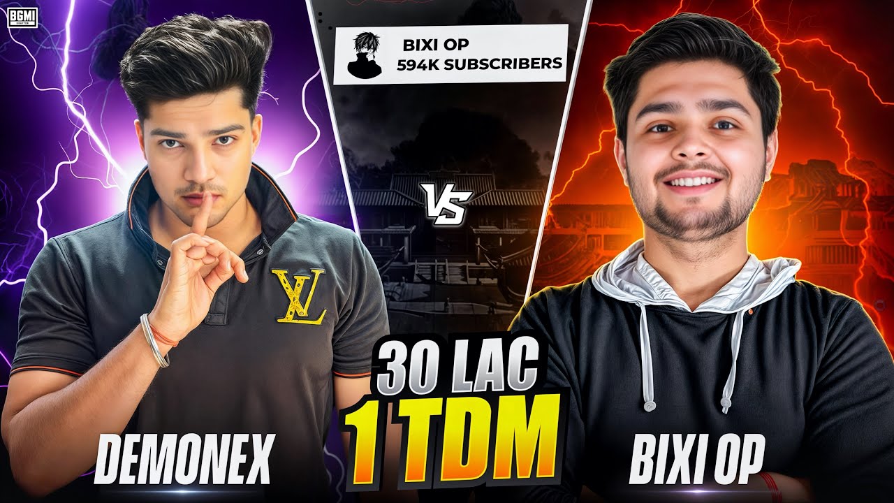 i Challenge @Bixi OP 1v1 TDM For 30 Lakhs