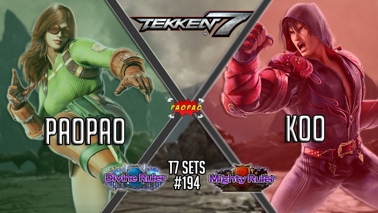 Tekken 7 Sets #194 paopao (Katarina) vs. Koo (Jin)