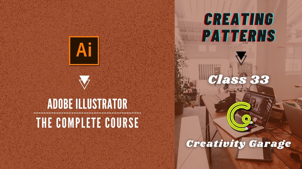 Adobe Illustrator Course - Class 33 (Creating Patterns)