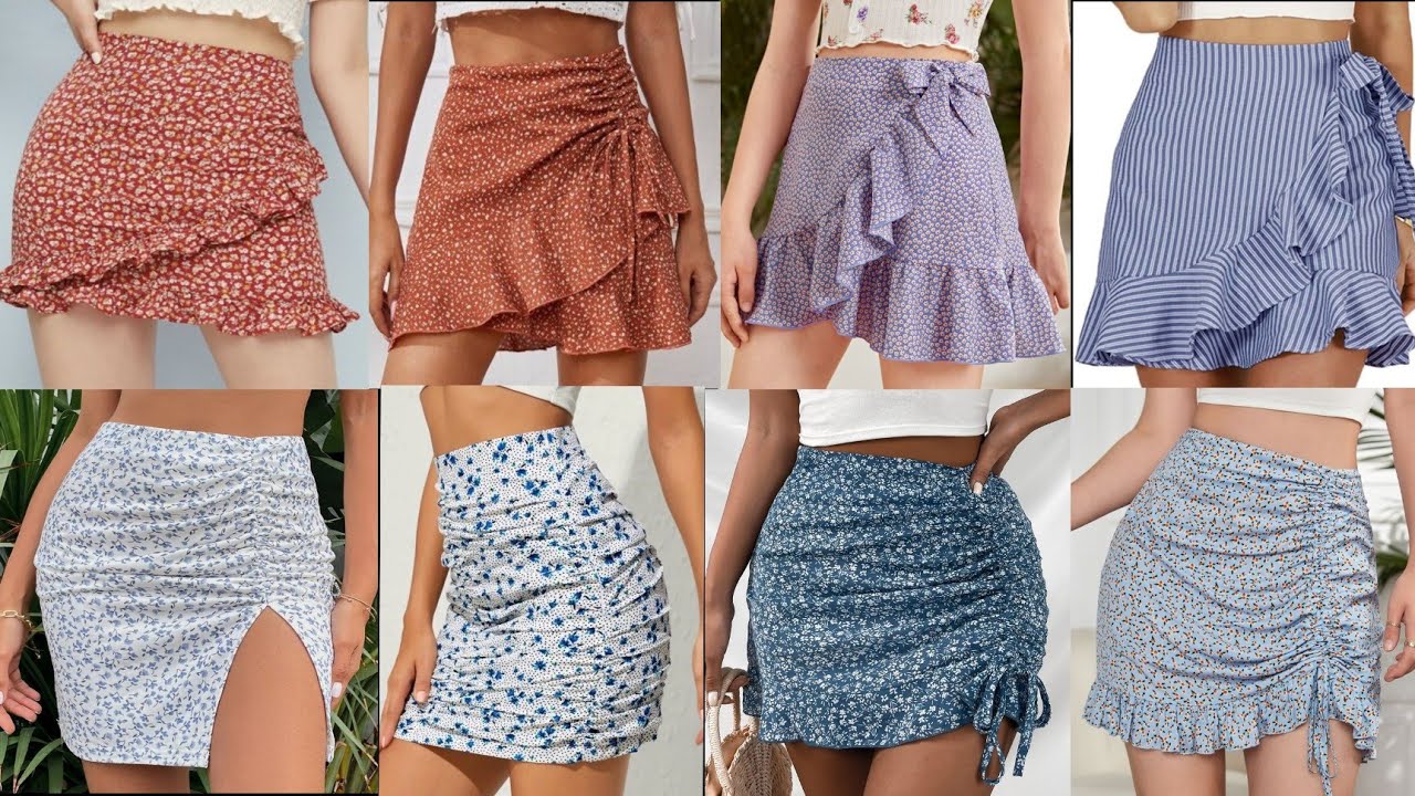 Modern skirt design for fashionable women and girls| trendy skirts design| easy skirt 2023.