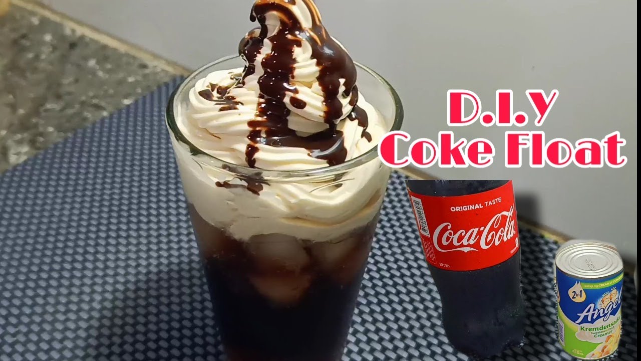 DIY Coke Float | Home Made coke float | Coke float |Josheearl TV