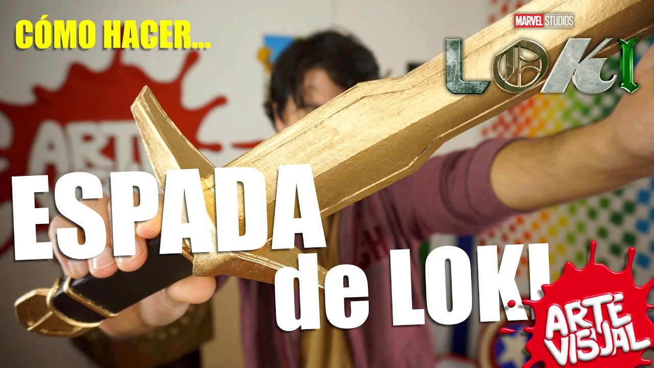CÓMO HACER ESPADA DE LOKI 