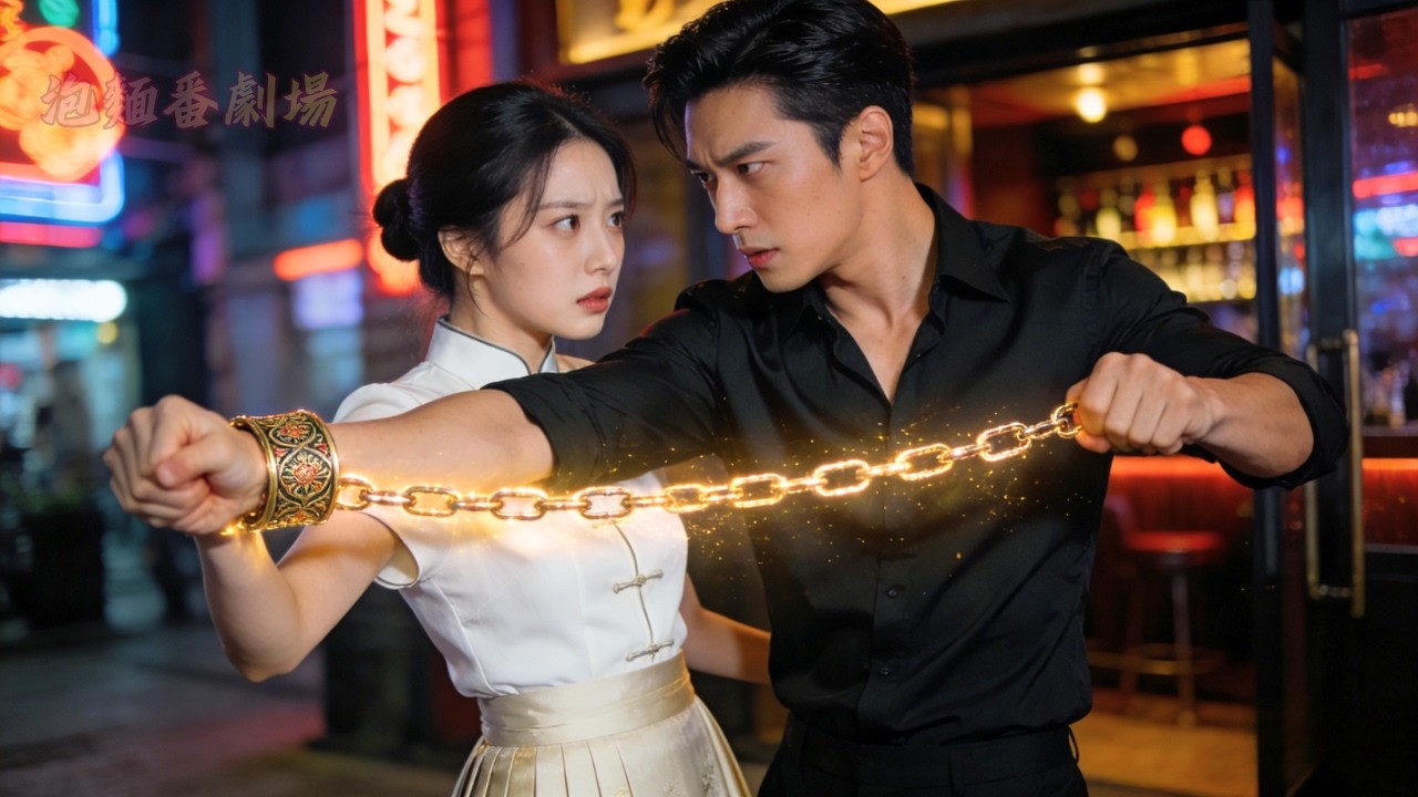 【新劇首播】🔥一碰手鐲就自動認主？她被追殺，他被逼婚，兩人從此鎖死5米內，被迫開啟爆笑同居日常！《我向你奔赴而來》#精彩大陆短剧