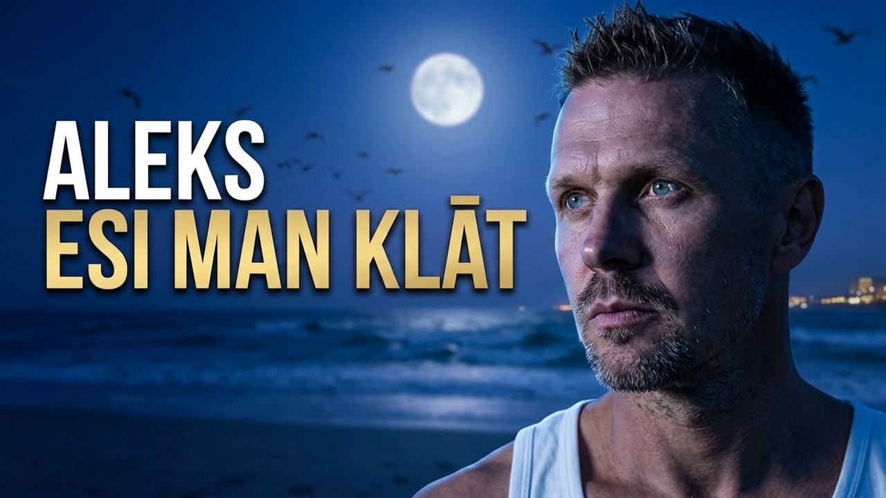 Aleks - Esi man klāt | Lyric Video