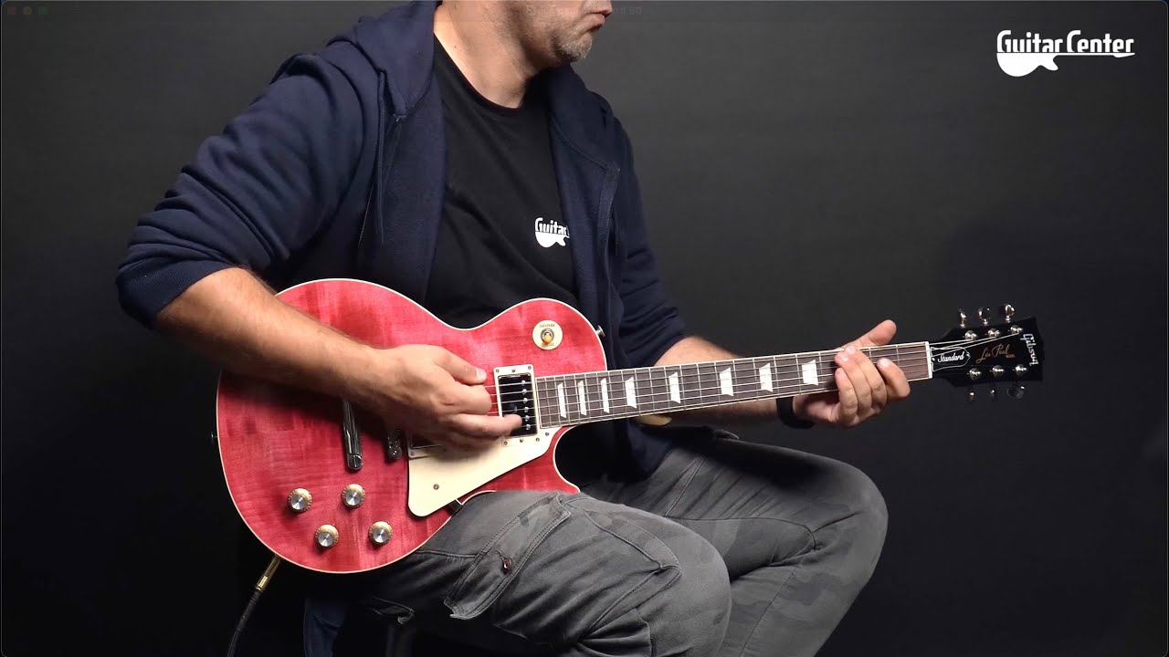 Gibson Les Paul Standard 60s Figured Top Translucent Fuchsia | TV Guitar Center