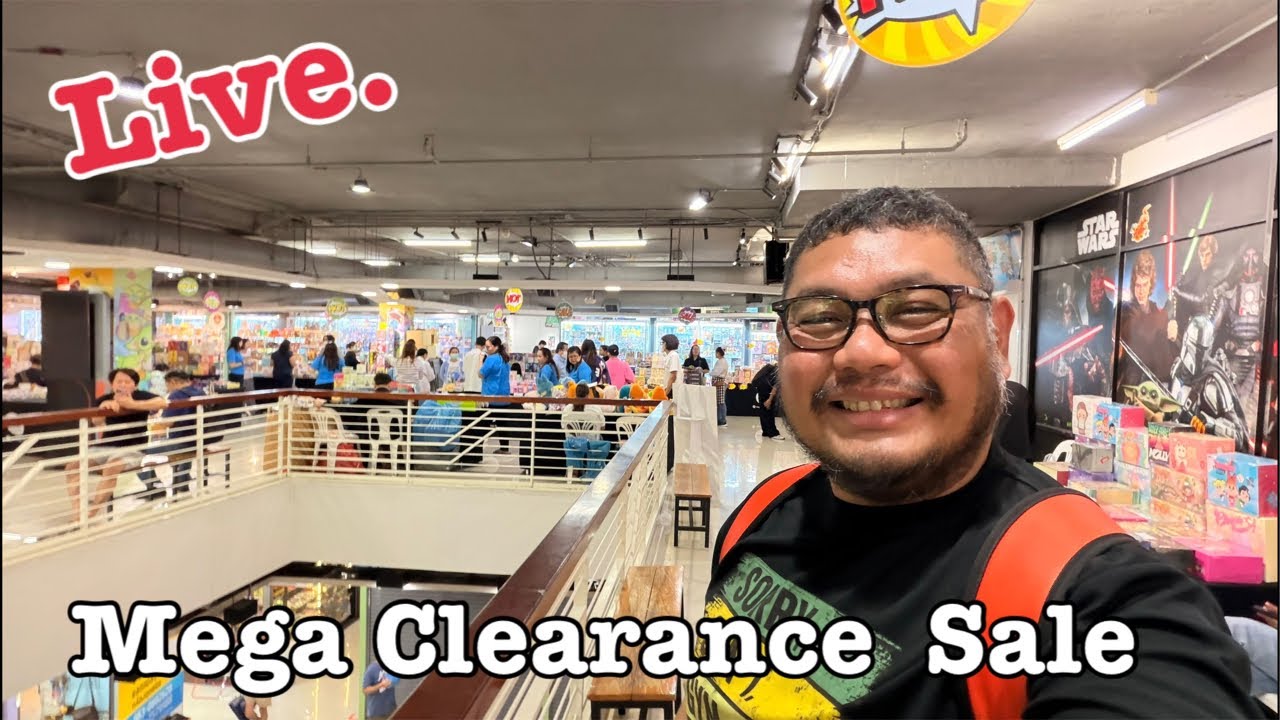Live. Mega Clearance Sale @ ชั้น 6 Mega plaza  13-15 มีนาคม นี้