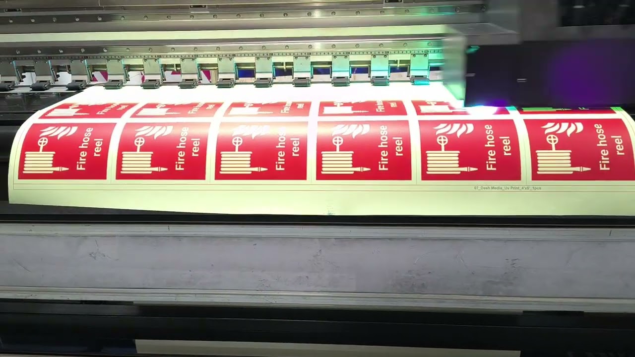 Digital Printing Machine Y-JET UV Roll To Roll Machine Print....Engr.Pavel