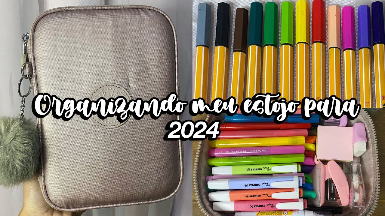 ORGANIZANDO MEU ESTOJO PARA 2024 💕