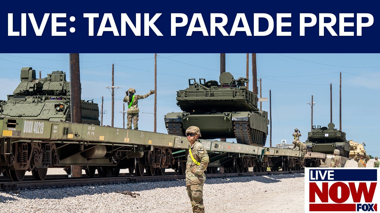 Quick Look: DC tank parade preparations