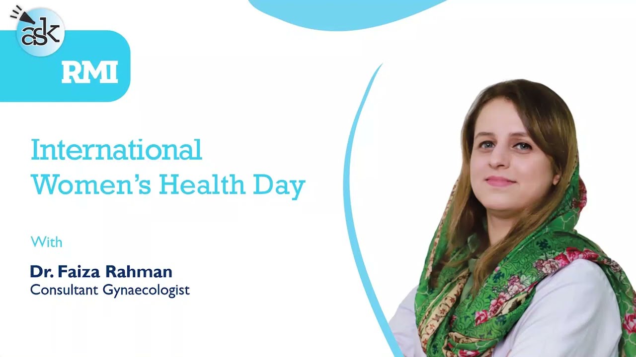 Ask RMI Live with Dr Faiza Rehman | Consultant Gynaecologist | RMI