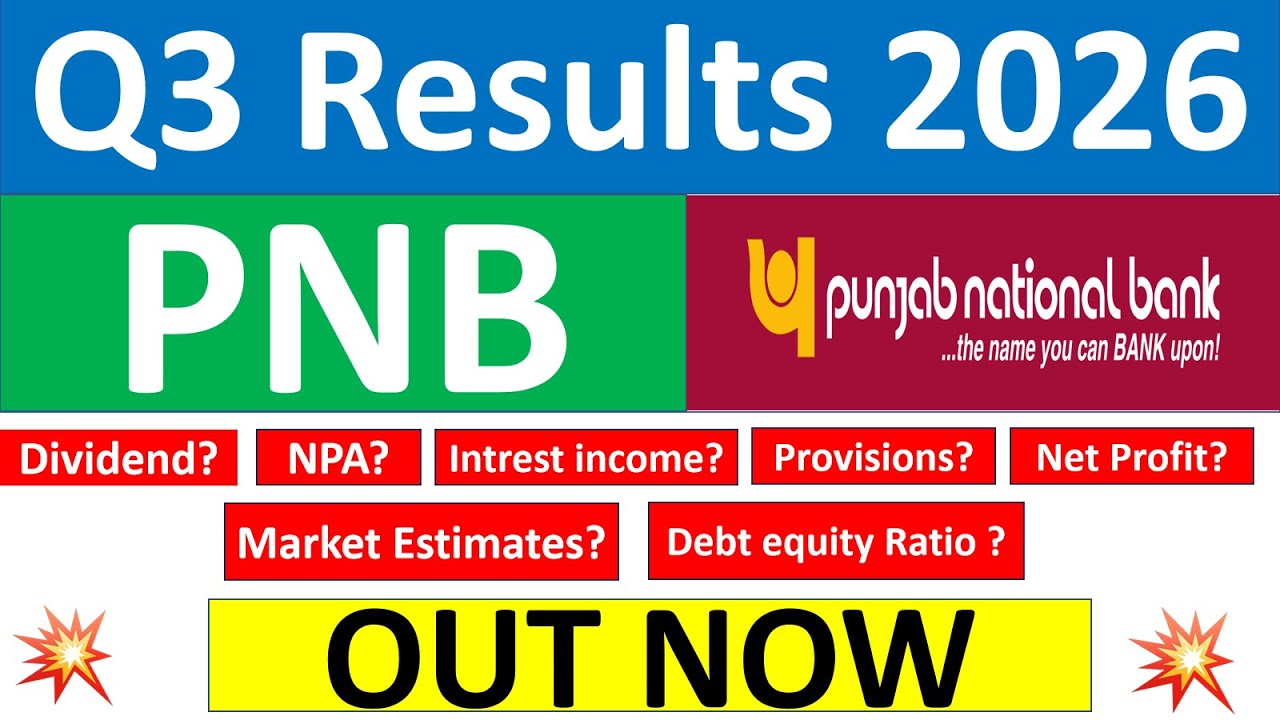 PNB q3 results 2026 | Punjab National Bank results today | PNB Share News | PNB Share latest news