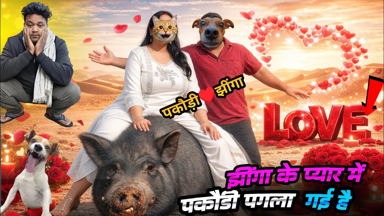 पकौड़ी झींगा के खुश करने के लिए कुछ भी??💕| पकौड़ी को झींगा वाला खुजली हो गया है🤣 || @Shawrajeshvlogs