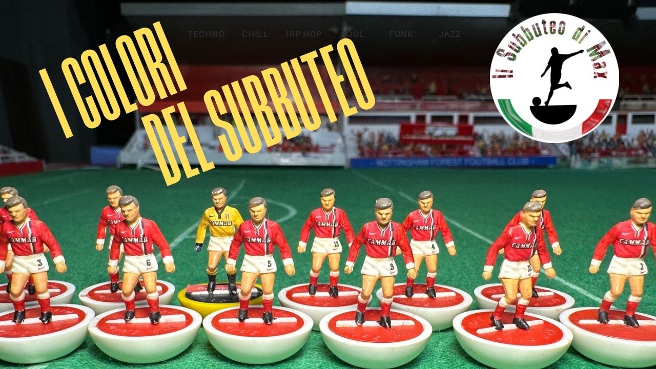 I Colori delle Mie Squadre di Subbuteo 🎨⚽