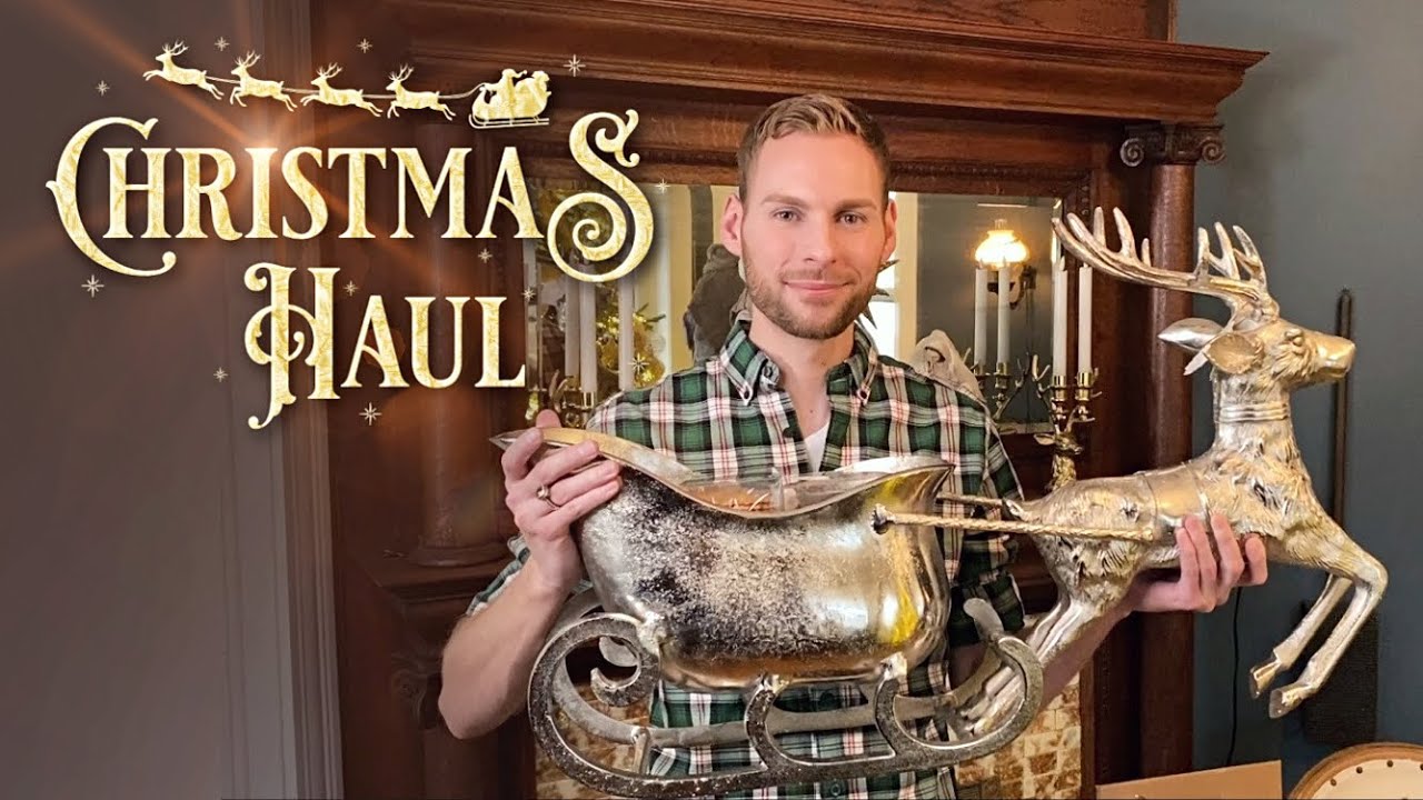Christmas Shopping Haul! HomeGoods, Target, Gift Shops & More! Holiday Decor & Gifts - Vlog