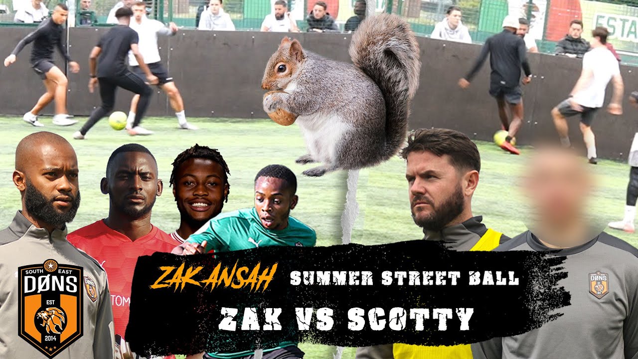 Zak Ansah vs Scotty | Summer Street Ball EP6 | SE DONS FT PRO FOOTBALLERS |
