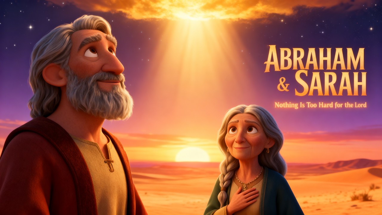 Abraham & Sarah | The Promise That Waited | Bible Toons Animations #bibletoonsanimations