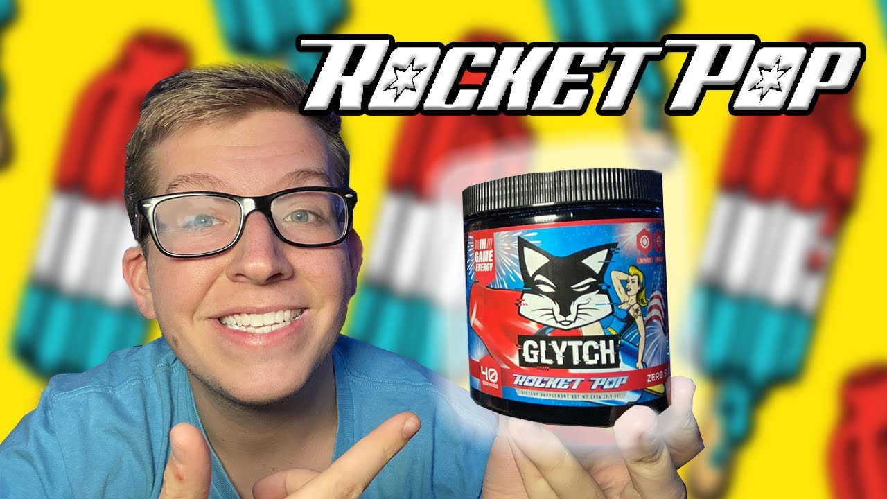Rocket Pop Glytch Energy REVIEW