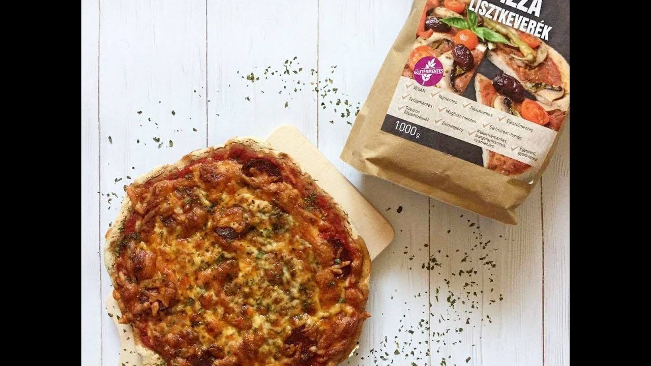 Első Szafi Free liszt tesztelve :) - magyaros pizza k&eacute;sz&uuml;lt