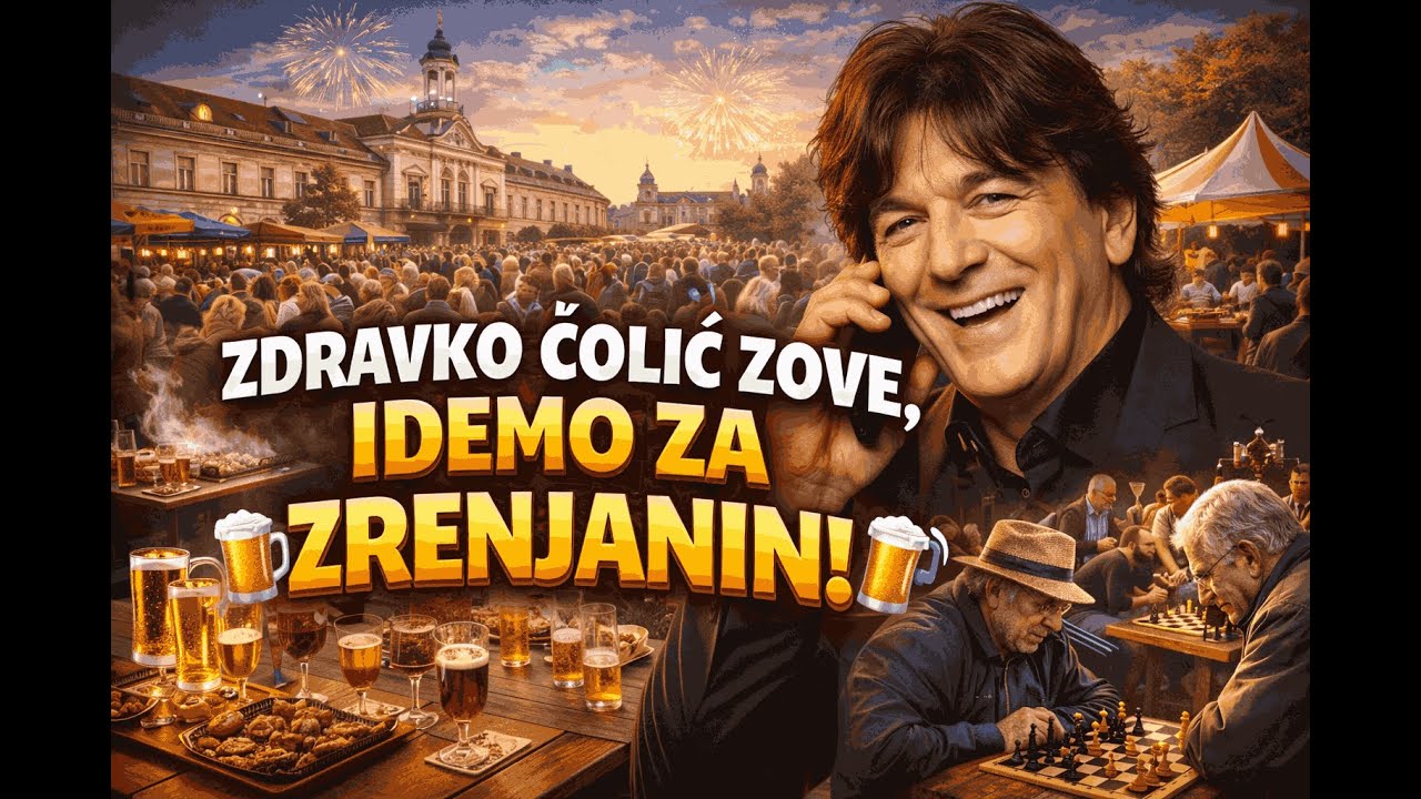 Zdravko Colic zove, IDEMO ZA ZRENJANIN 🔥?!