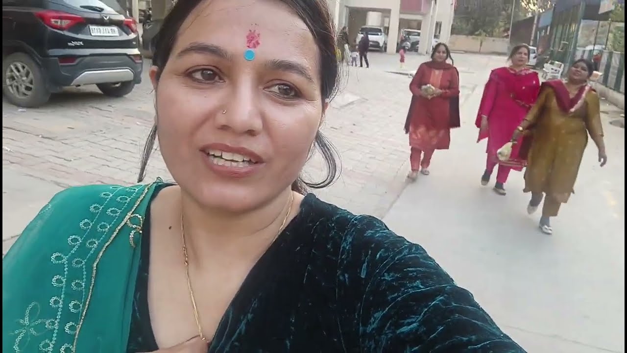 आज हमारी पुलिस लाइन में भात के गीत गाए गए ll Pramila Dhillon vlog ll 