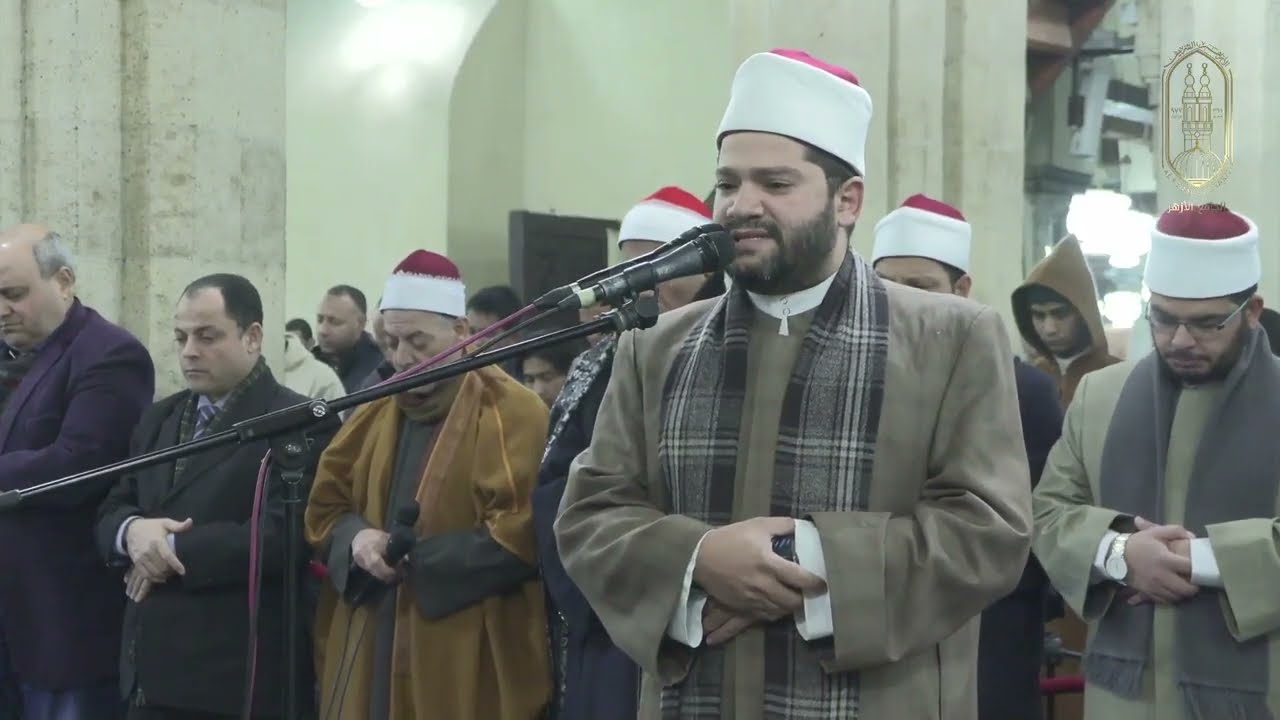 فجر اول يوم من رجب ❤️🧡🍂 /صلاة فجر الاحد 21 12 2025 من الجامع الازهر