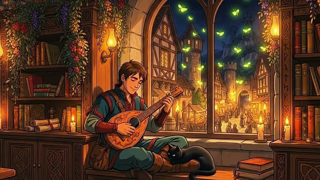 Music for Deep Focus & Relaxation🌙 Medieval Celtic Song