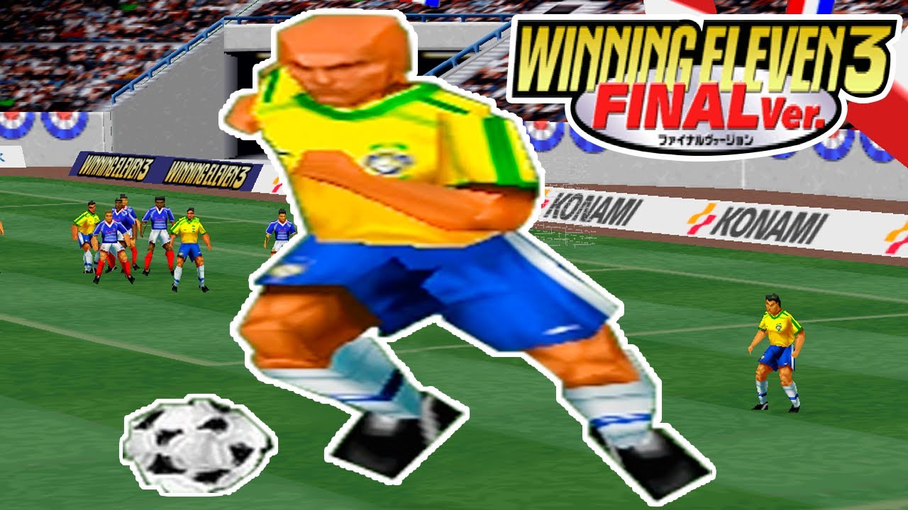 Winning Eleven 3 PS1 - Melhores Gols e Lances