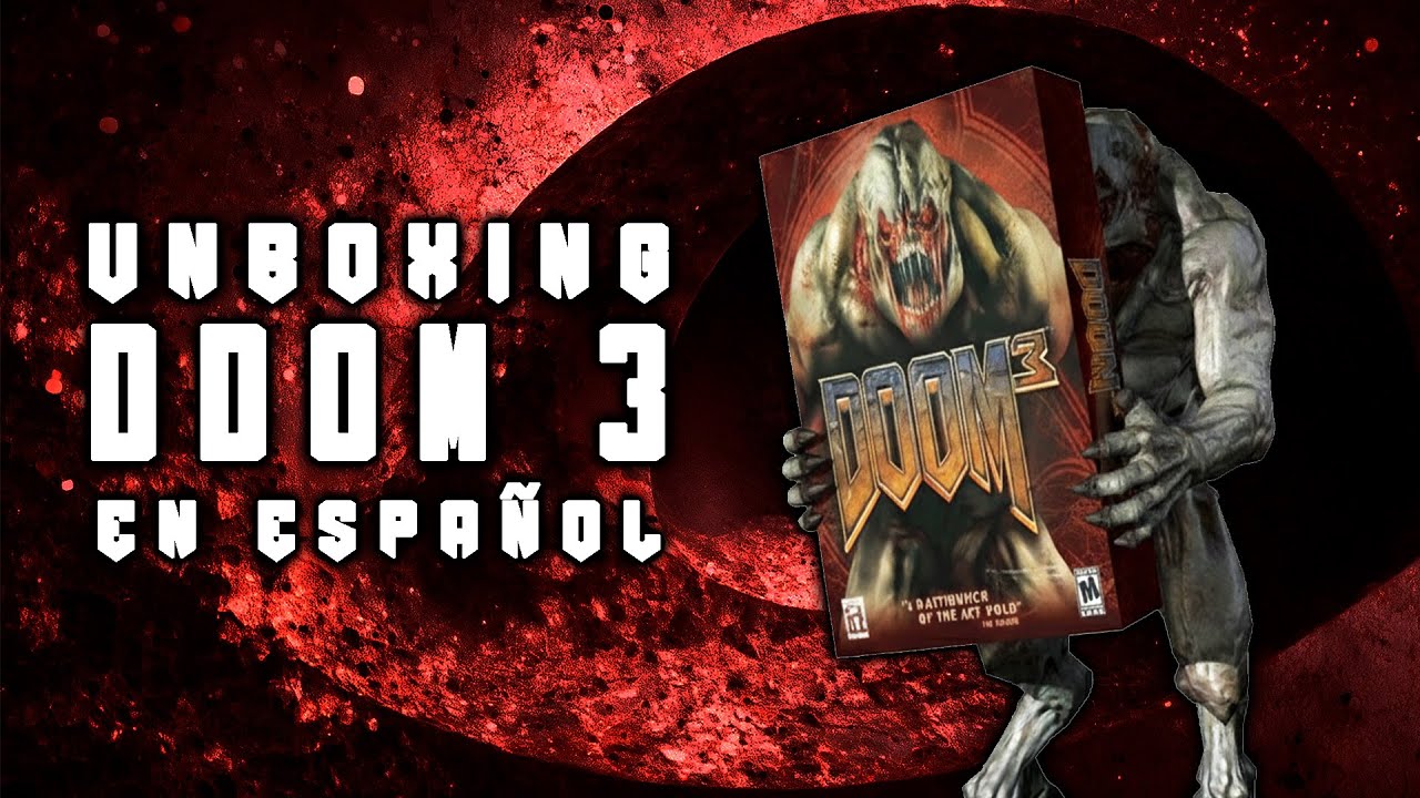 Doom 3 - Unboxing e Instalación RETRO - En Español - PC 3CDS - Edición  de colección - En Corcho