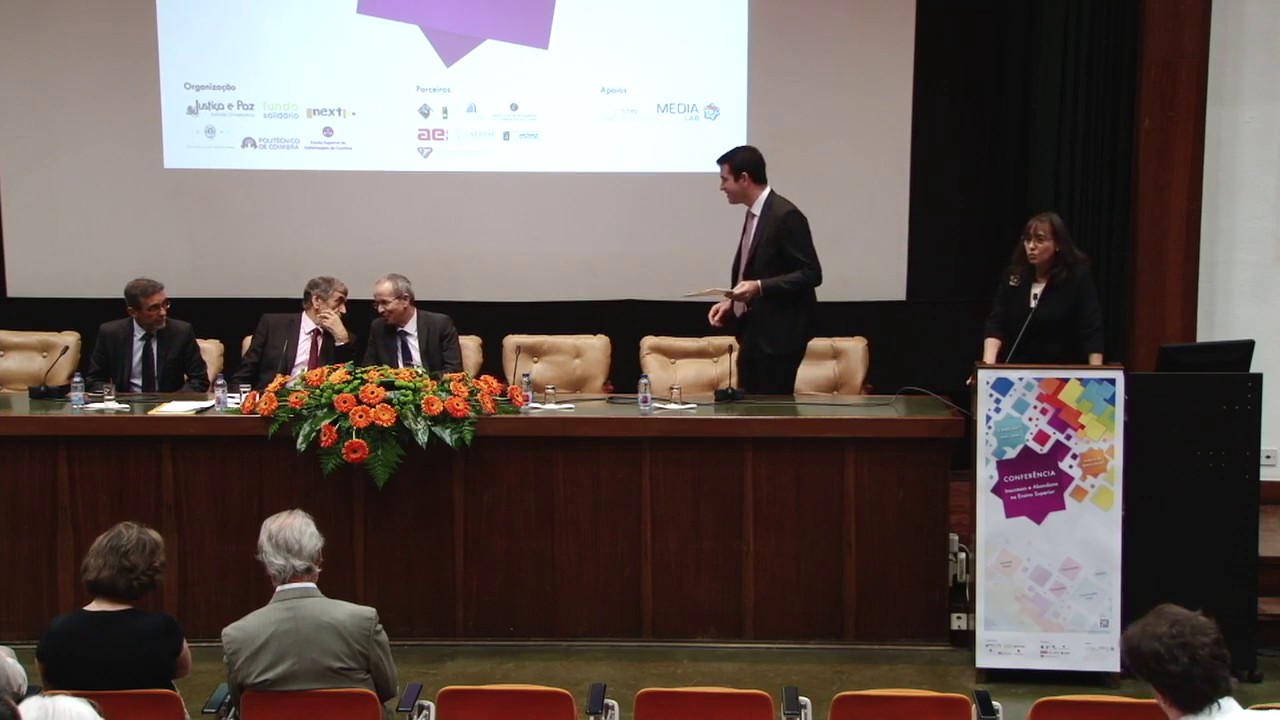 1. Sessão de Abertura » Insucesso e Abandono no Ensino Superior (2maio2017)