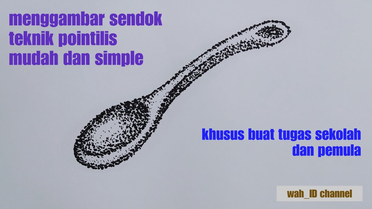 cara menggambar 