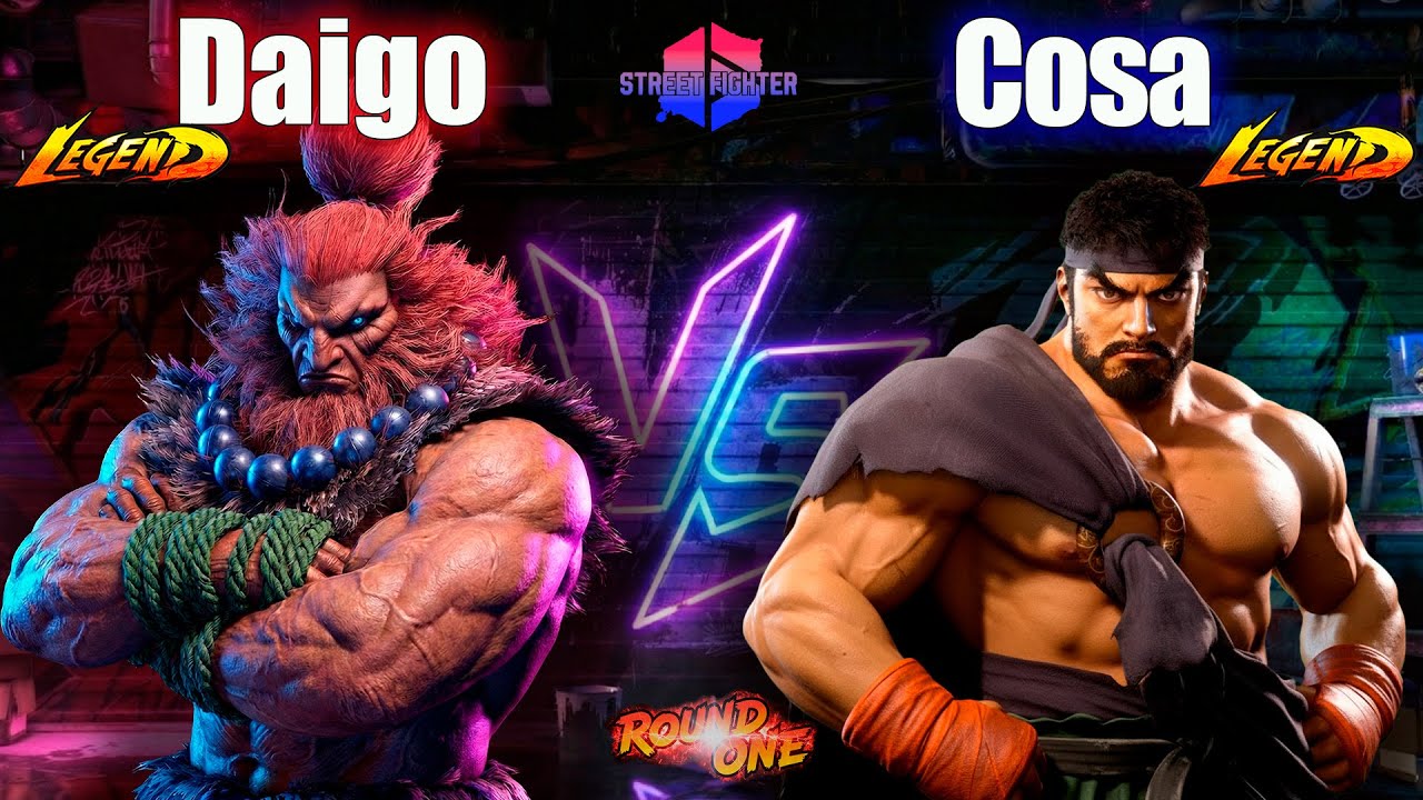 SF6 ▰ Daigo (Akuma) vs Cosa (Ryu) ▰ High Level Ranked Match