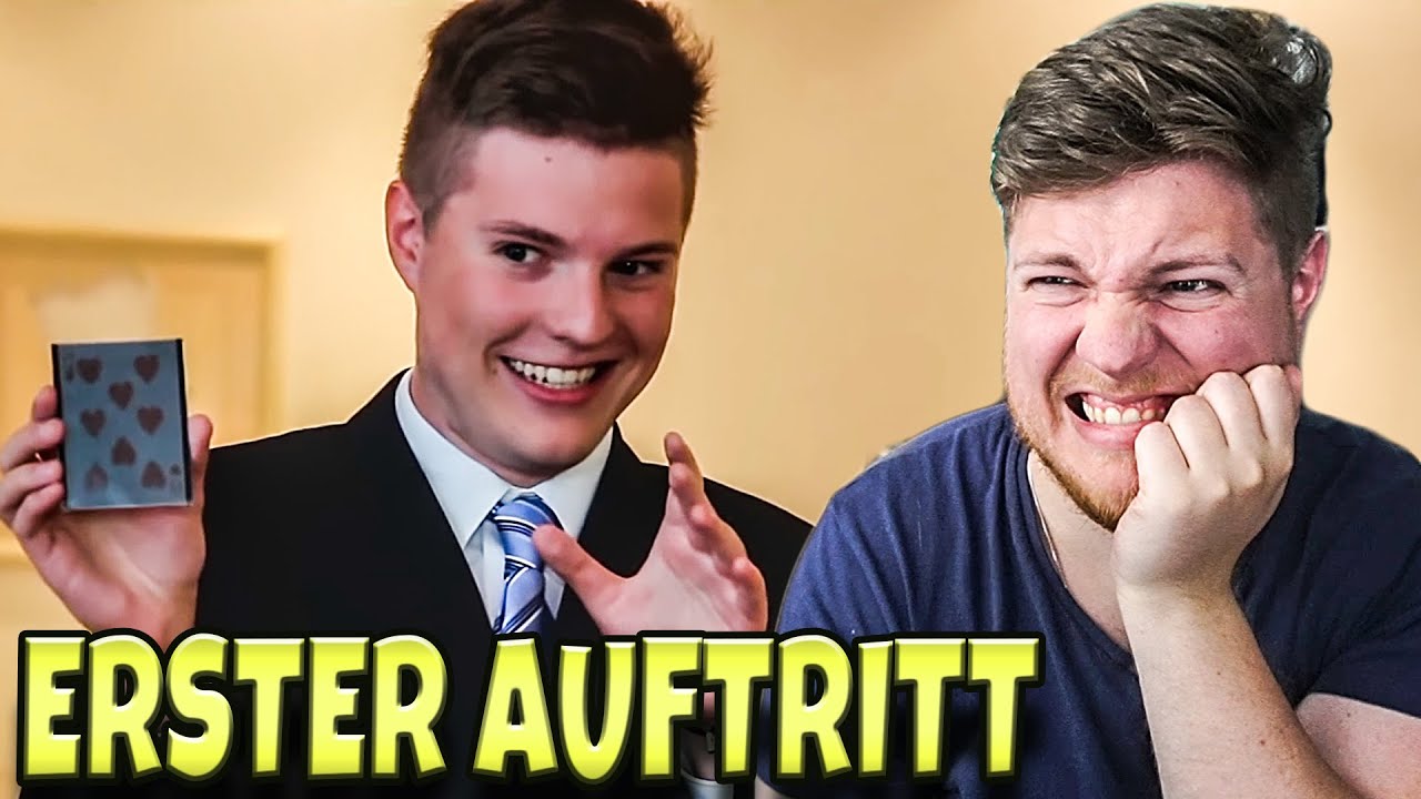 Ich REAGIERE auf meinen ERSTEN AUFTRITT (Cringe)