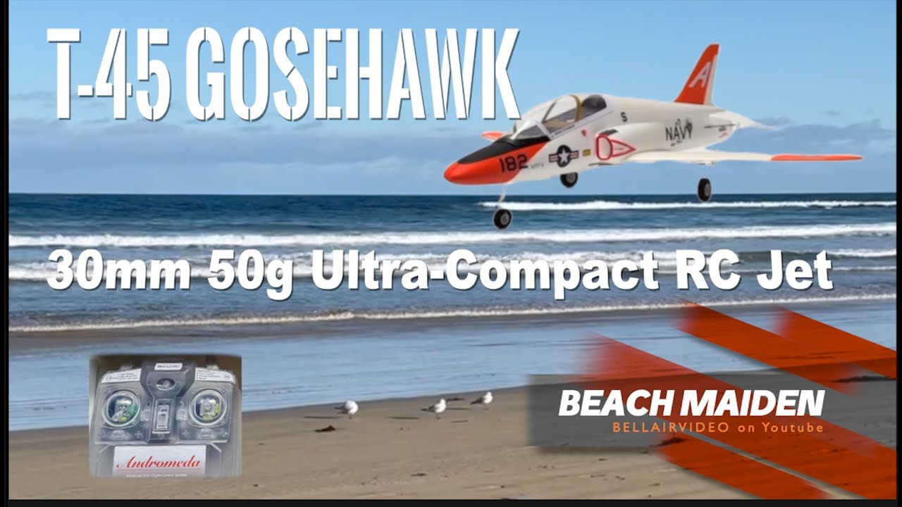 GOSHAWK T-45 30mm EDF by MinimumRC - MAIDEN