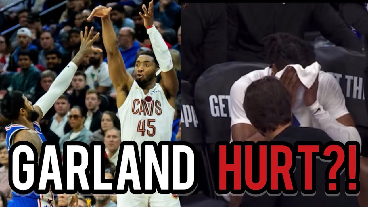 Cavs Destroy 76ers as Donovan Mitchell Shines — Darius Garland Injured Again 