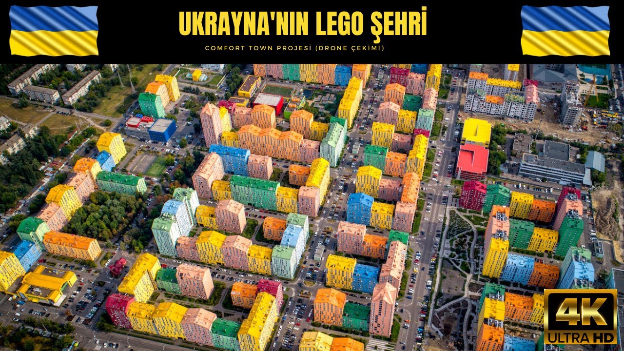 Comfort Town - Kyiv (4K Drone)
