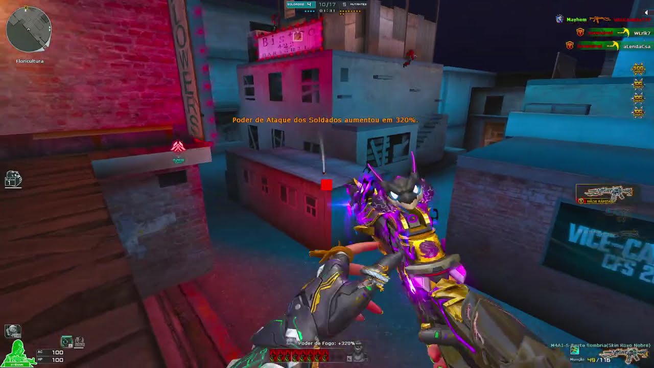 Live on!!! Modo mutante!! Qbz progressiva e m4a1 progressiva