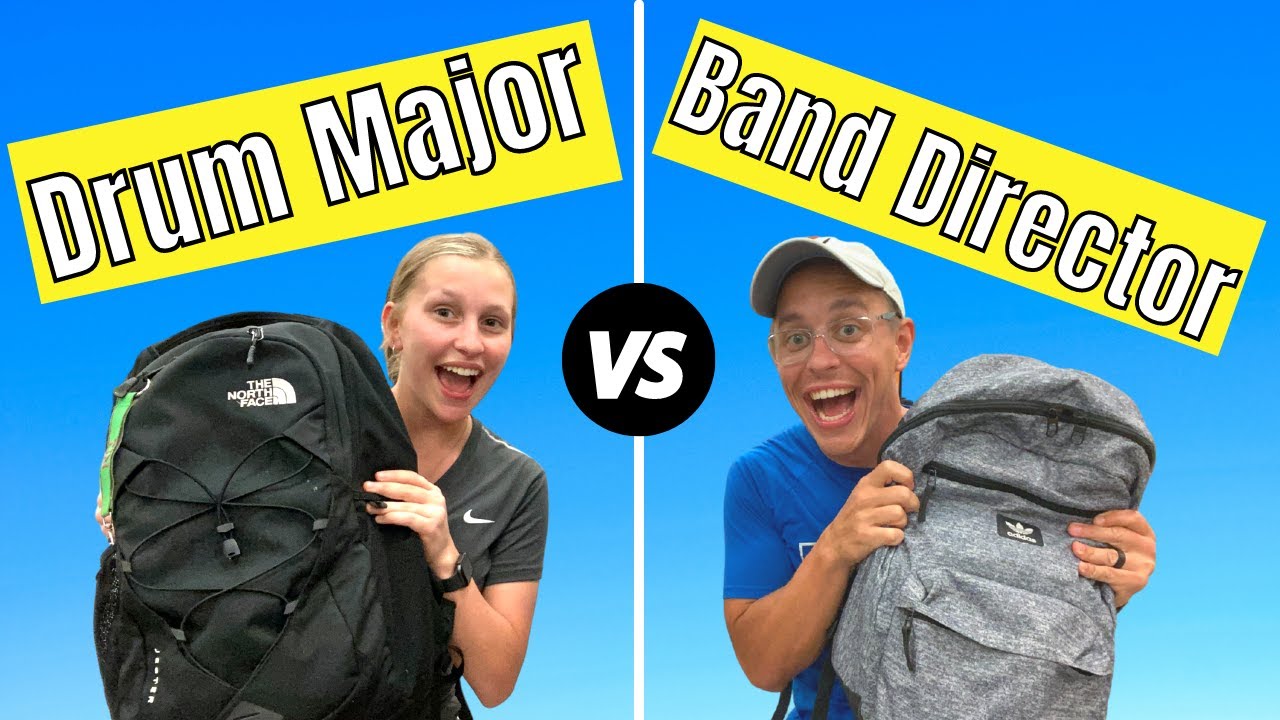 Rehearsal Bag Challenge! Who has the better backpack?