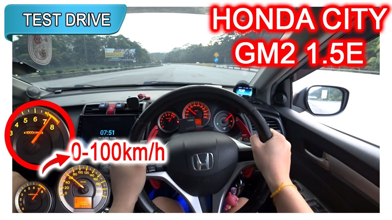 Part 1/2 | Remap 2009 Honda City GM2 1.5E | Malaysia #POV [Test Drive] [CC Subtitle]