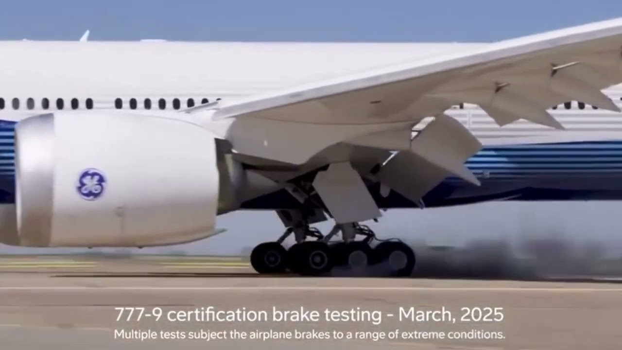 777-9X Certification Brake Testing