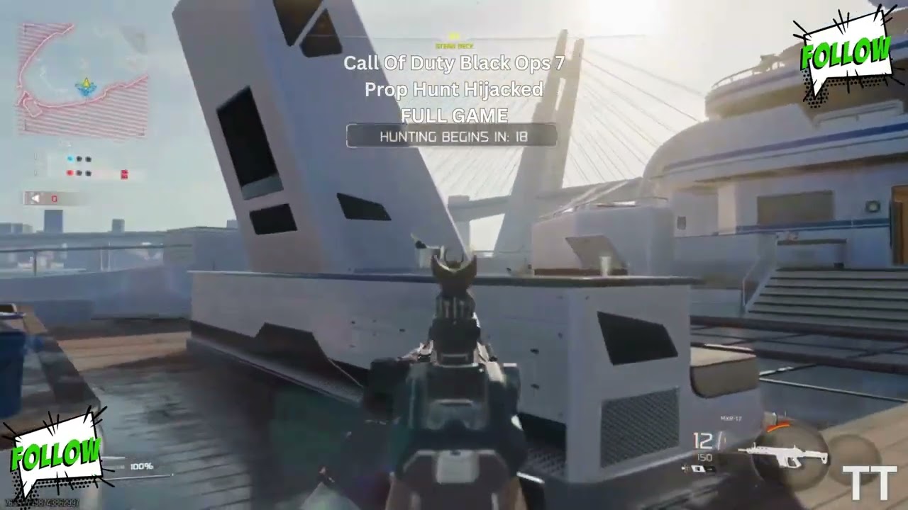 Call Of Duty Black Ops 7 Prop Hunt Hijacked FULL GAME [Tina Tormented] COD BO7 Gameplay