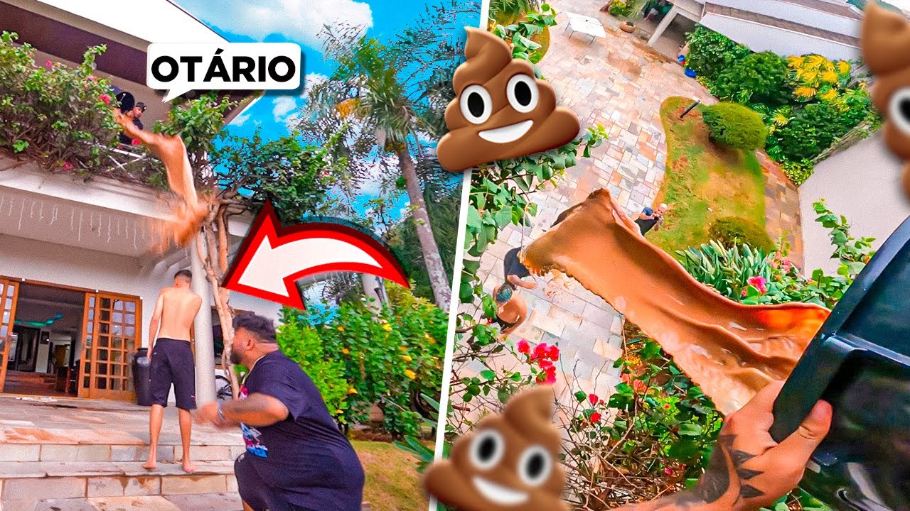 JOGUEI CÔCÔ MOLE NO GUI 🤢😂 A VINGANÇA MAIS NOJENTA DE TODAS!!