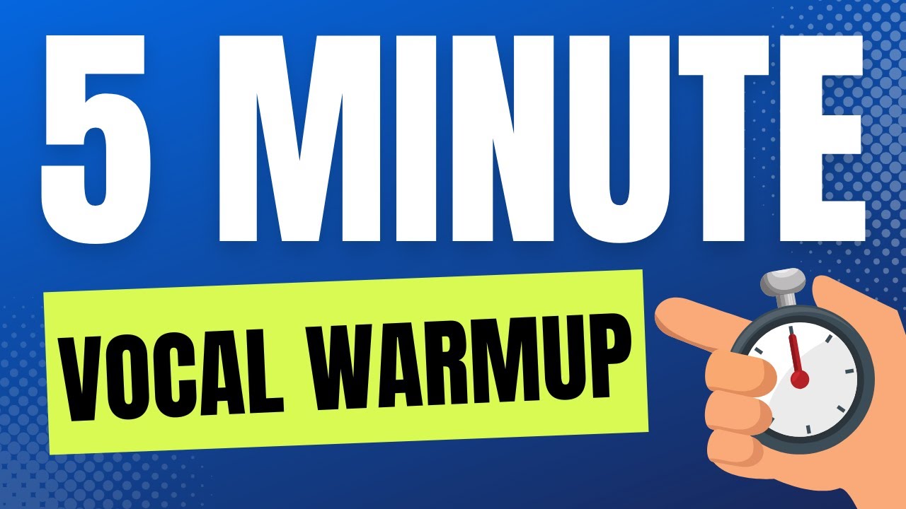 Warm Up Your Voice in 5 Minutes &ndash; Must-Do Exercises for Guys!