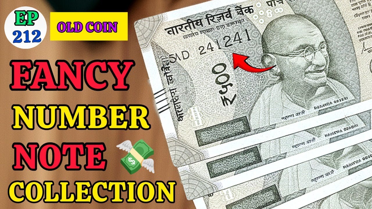 Fancy Number Note Collection || Rare Note Collection || 500 Rupees Note Value