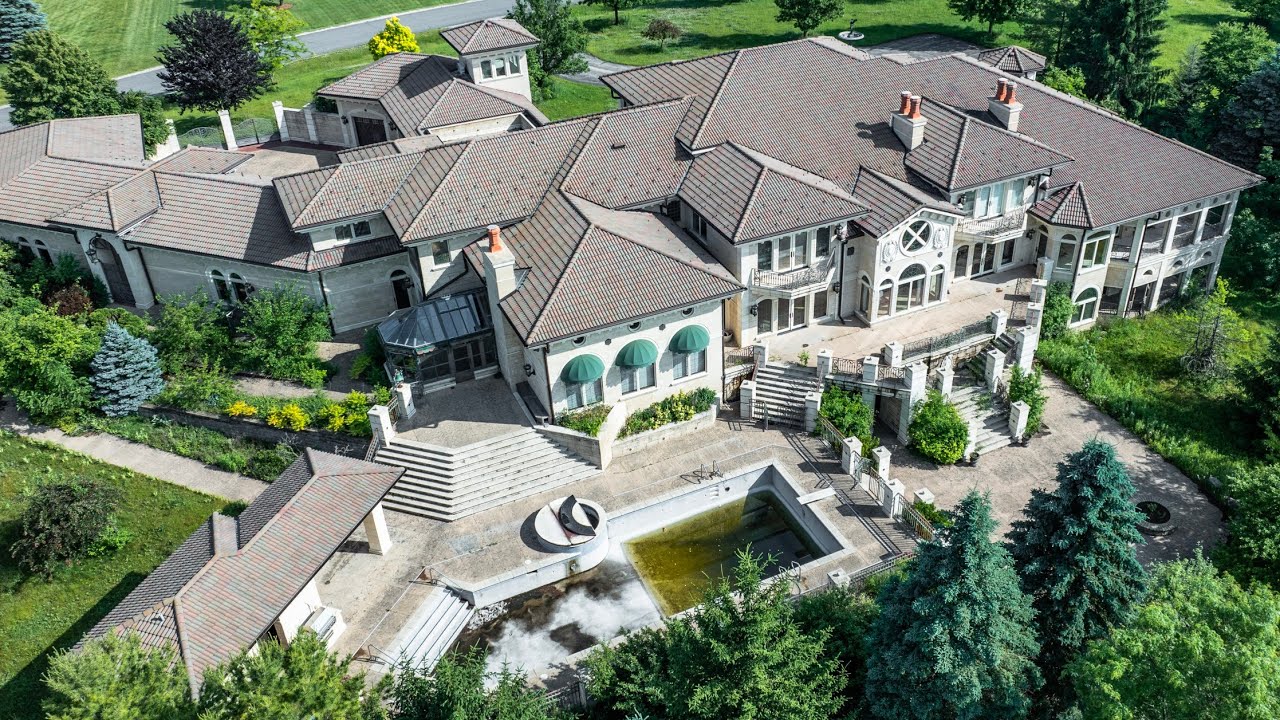 ABANDONED $7 Million Mansion W/ Maybach, Indoor Basketball Court & Pool, Movie Theater & Way More!